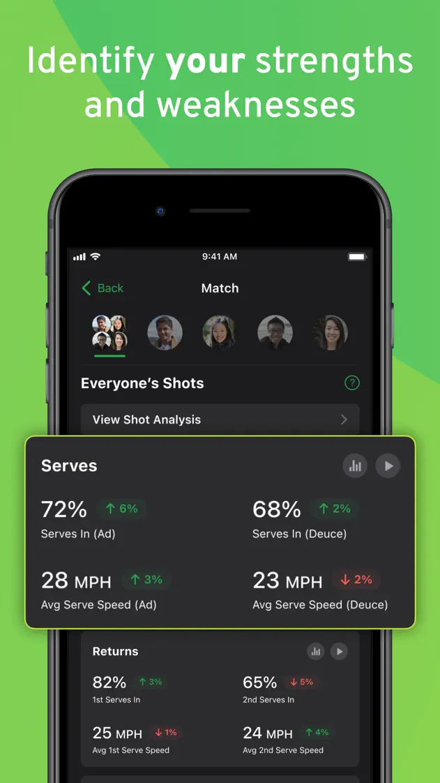 SwingVision, App Store screenshot 6