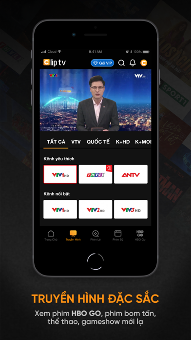 Clip TV – Truyền hình internet Screenshot