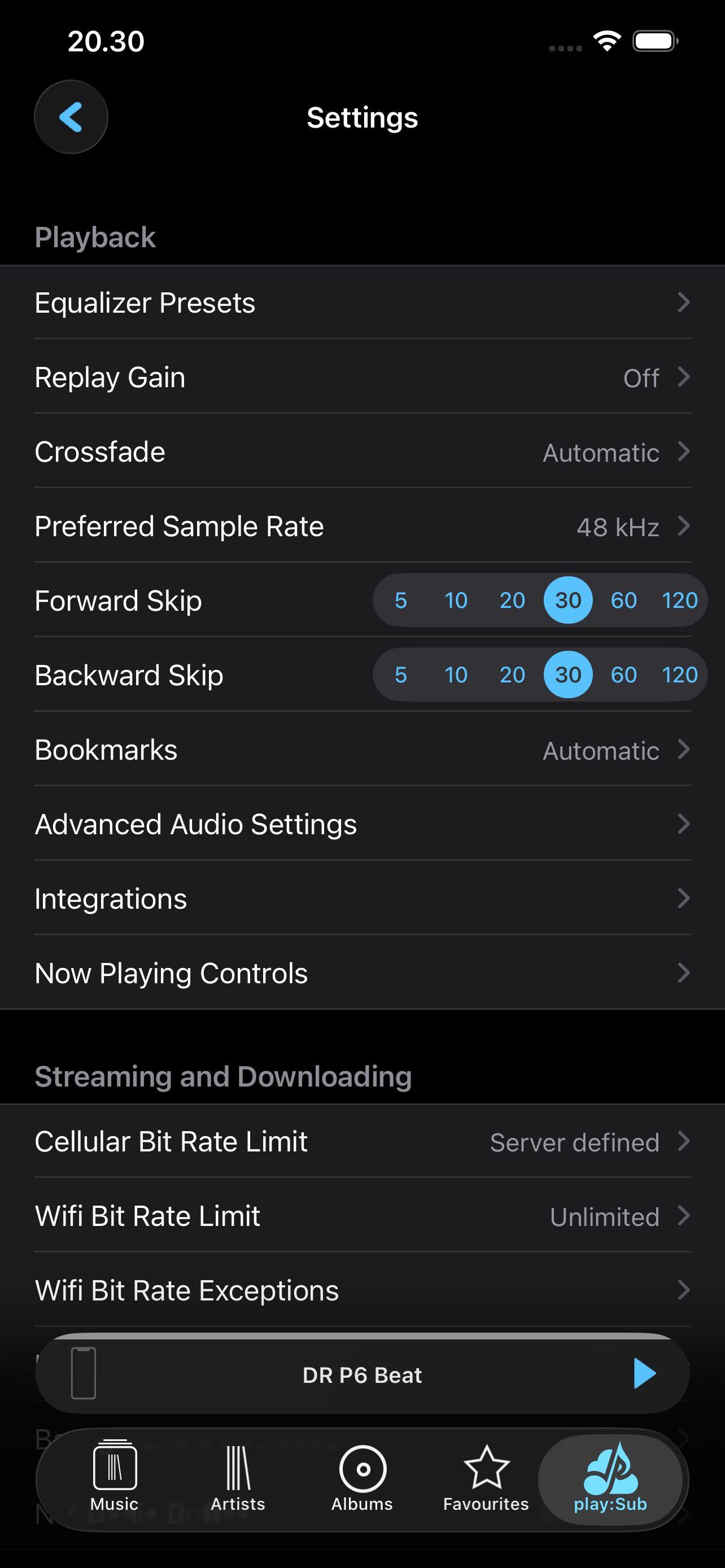 play:Sub Music Streamer screenshot 8