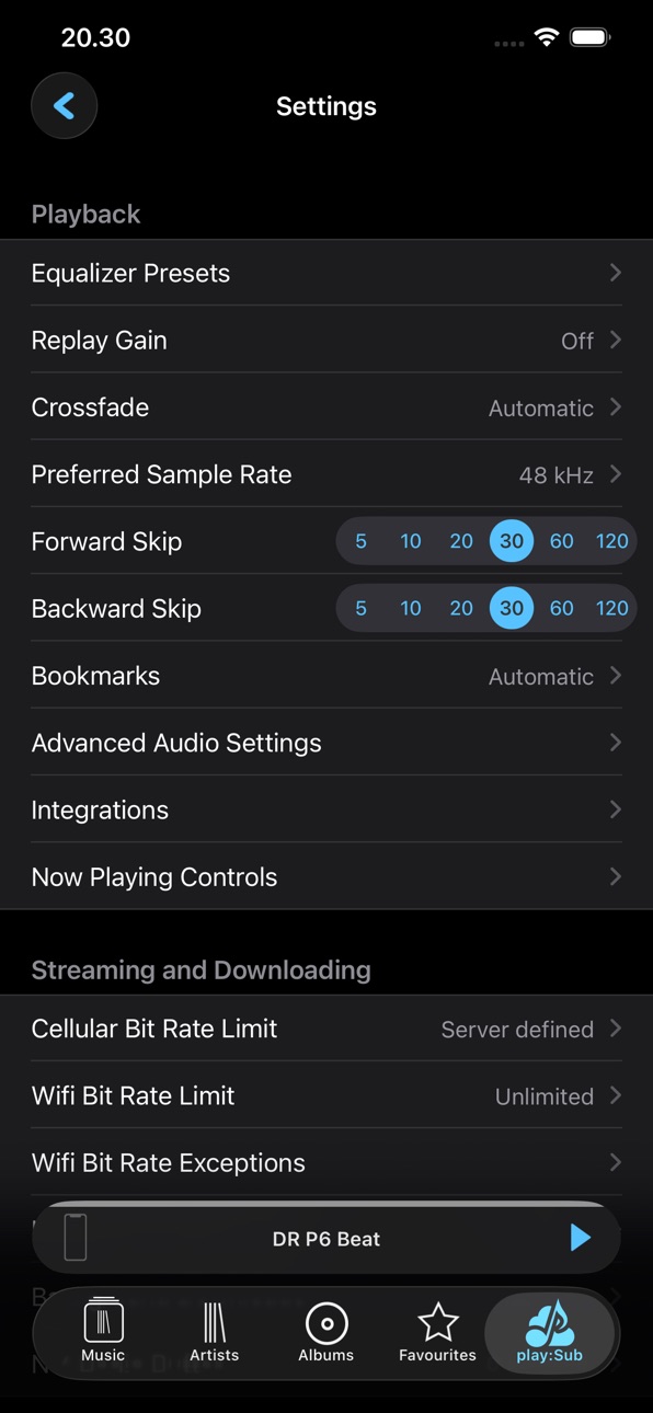 iPhone screenshot