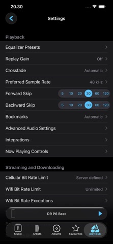 play:Sub Music Streamer screenshot