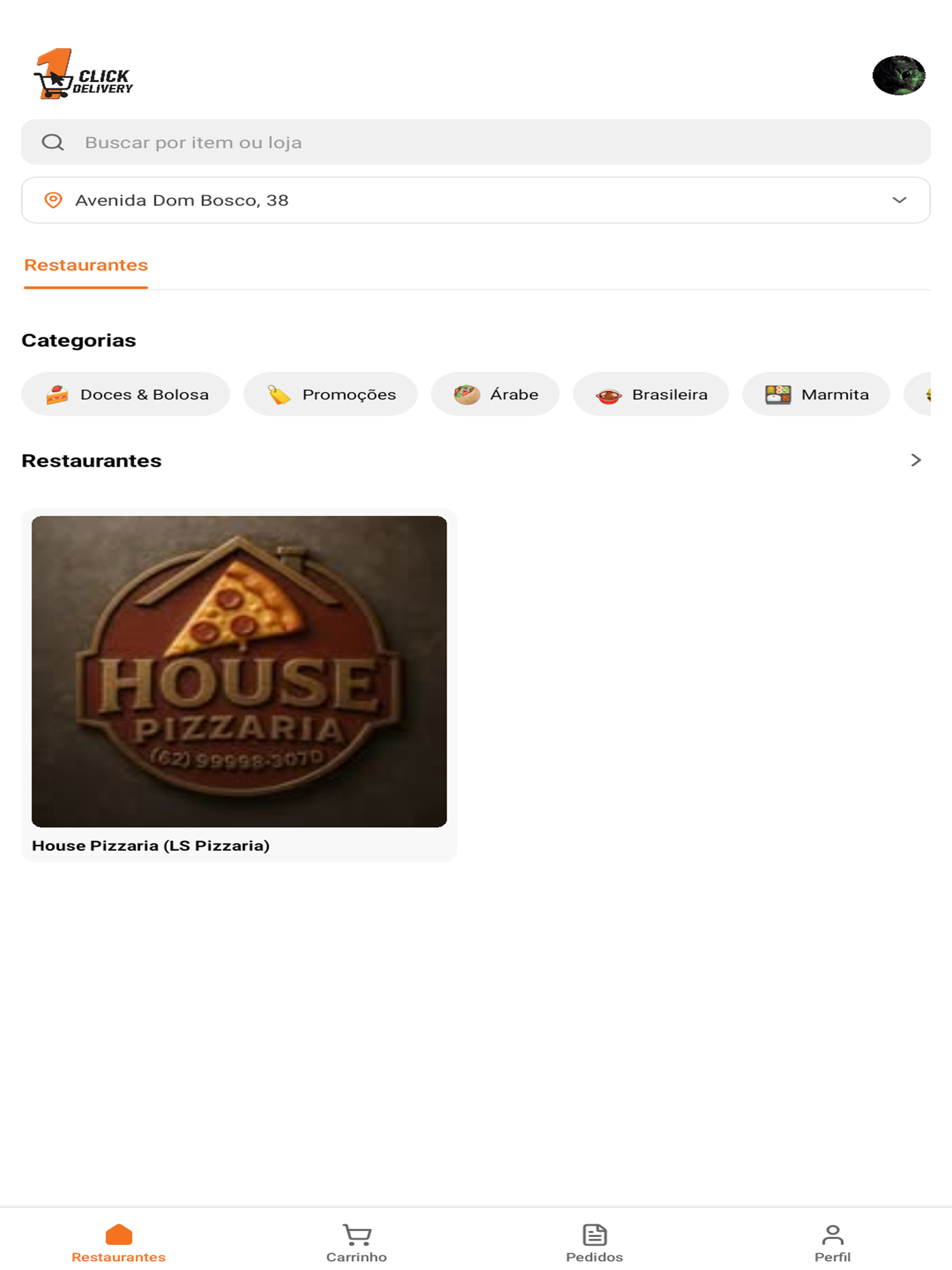 1 Click Delivery - Cliente screenshot 6