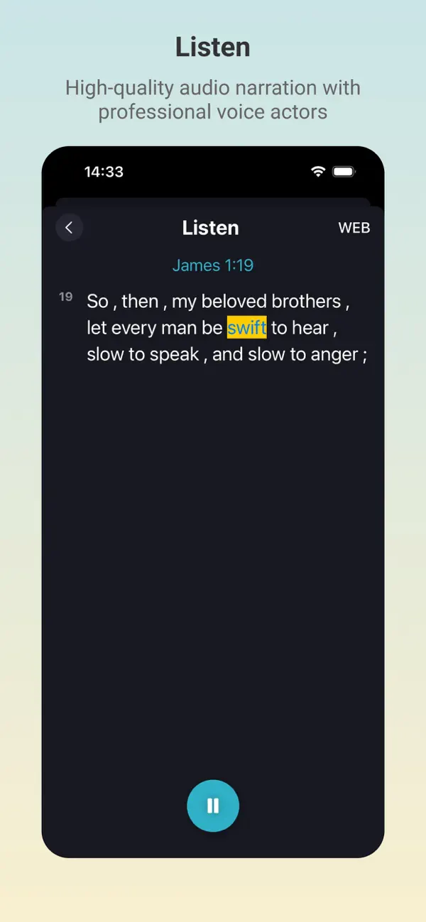 #4. BibleEcho (iOS) Podle: hui liu