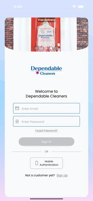 Dependable Cleaners screenshot 1