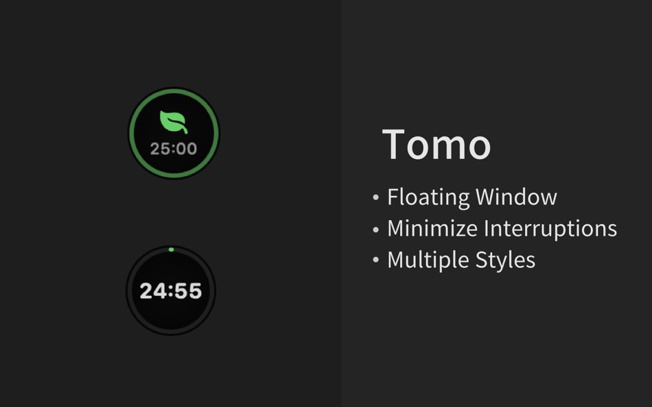 #4. Tomo-Simple Focus Clock (macOS) Av: 阳 张