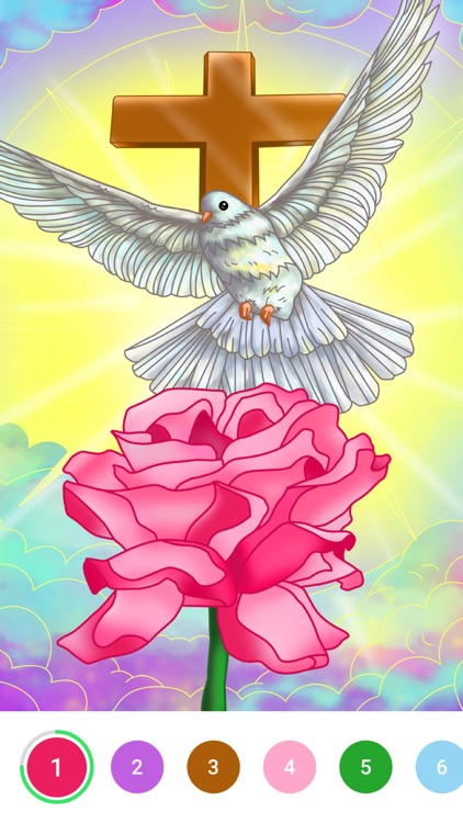 Bible Color - Paint by Number screenshot-5