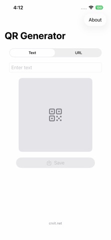 Qr-Generator-Crxit Screenshot 1 of 3