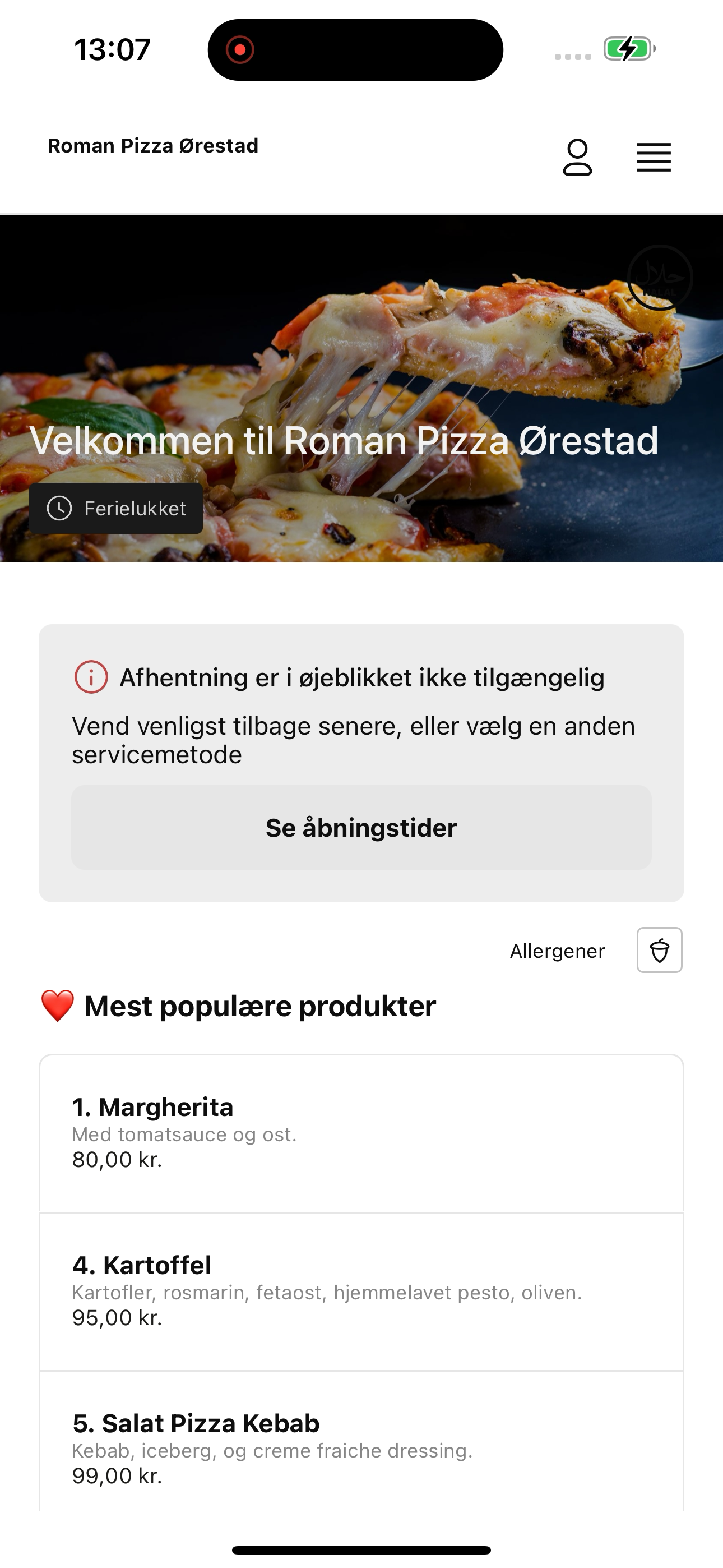 Roman Pizza Ørestad DK screenshot 6