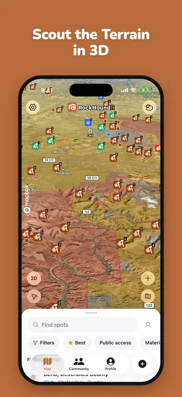 RockHoundR: Fossicking Map screenshot 7 of 10