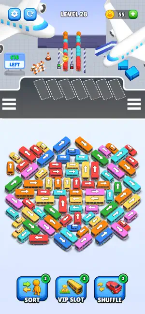 Bus Traffic: Car Puzzle 3D screenshot 2