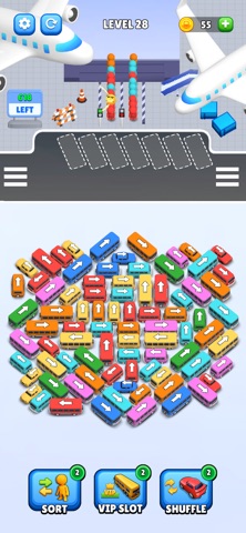 Bus Traffic: Car Puzzle 3D iPhone screenshot