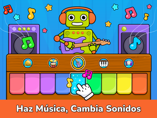 Piano juegos de niños y niñas iPad screenshot 2