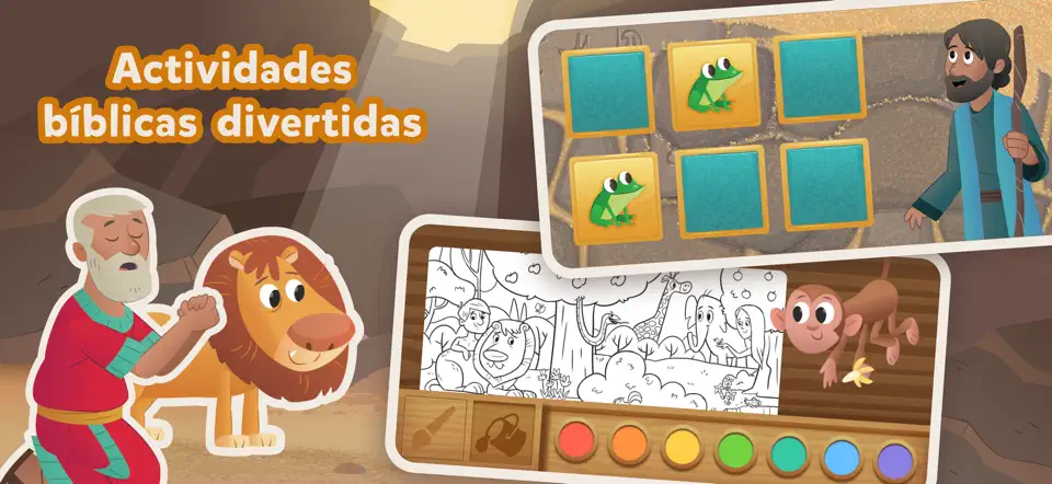 Captura de pantalla de La Biblia Para Niños en iPhone 3
