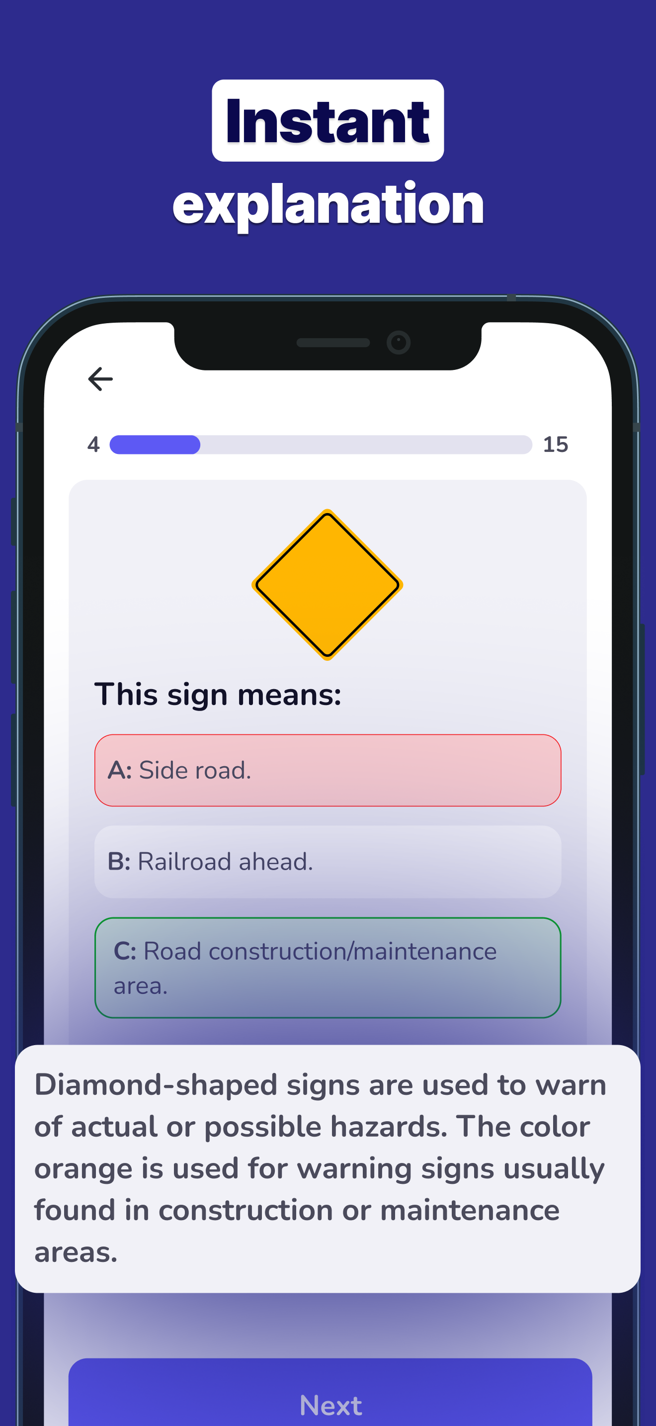 DMV Permit Practice Test・2026 screenshot 5