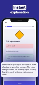 DMV Permit Practice Test・2026 screenshot