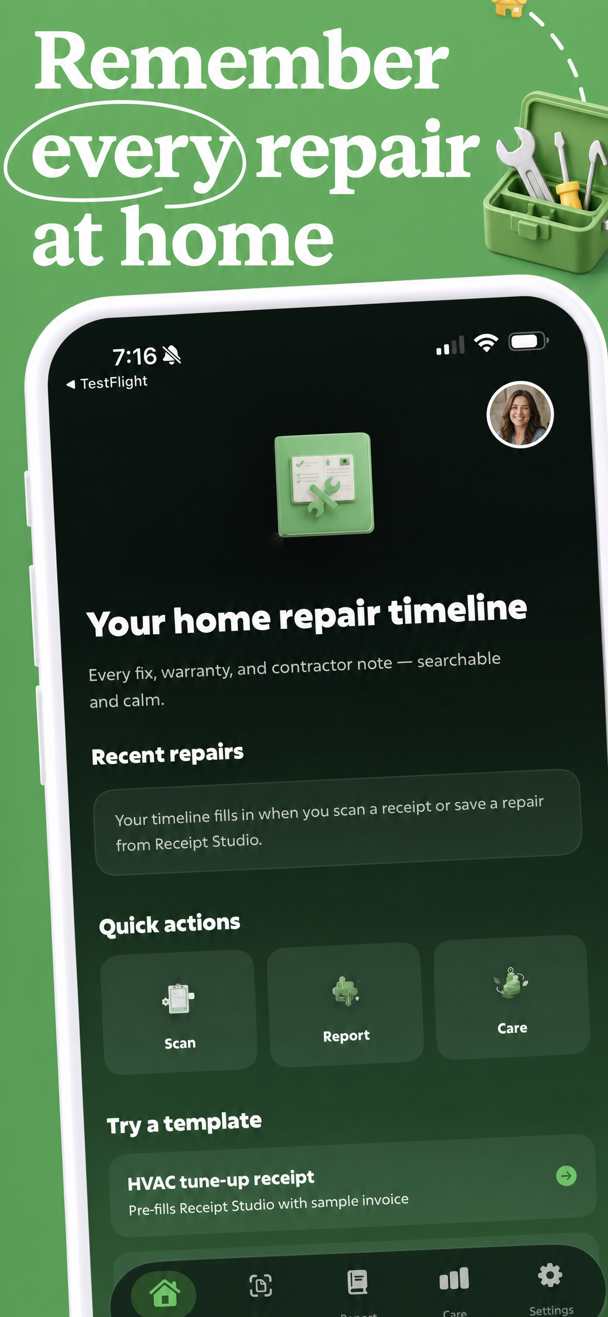 RepairNote: Home Repair Log
