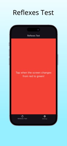 ReflexesTest - Reflexes Test iPhone screenshot