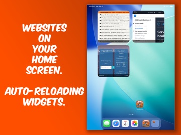 Busybody Web Screenshot Widget iPad screenshot