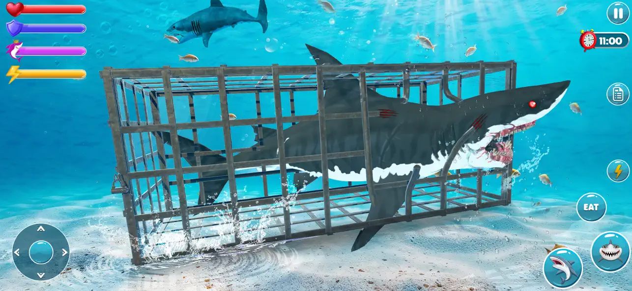 Screenshot #1 pour mégalodon requin poisson