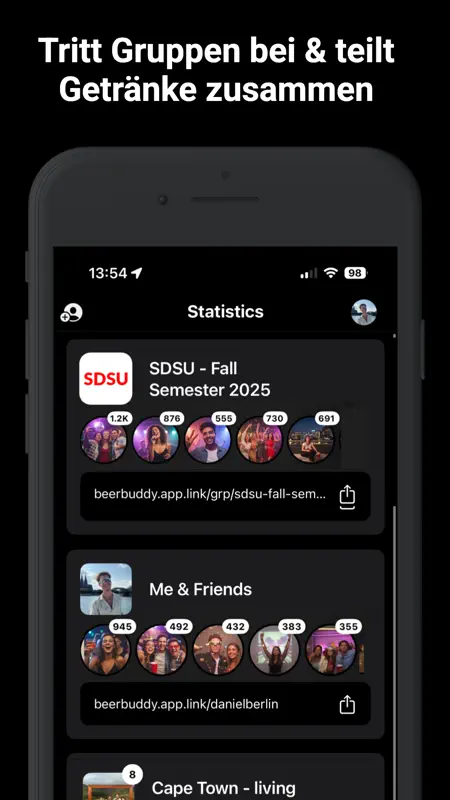 Beer Buddy - Freunde-Alerts screenshot 6 of 8