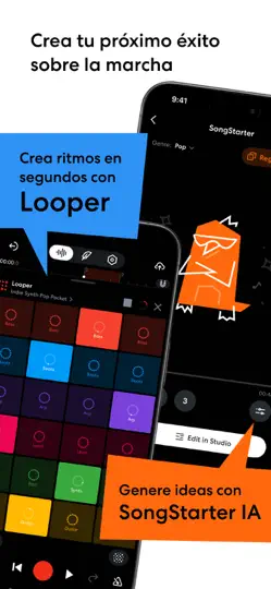 Captura de pantalla de BandLab – Music Making Studio en iPhone 4