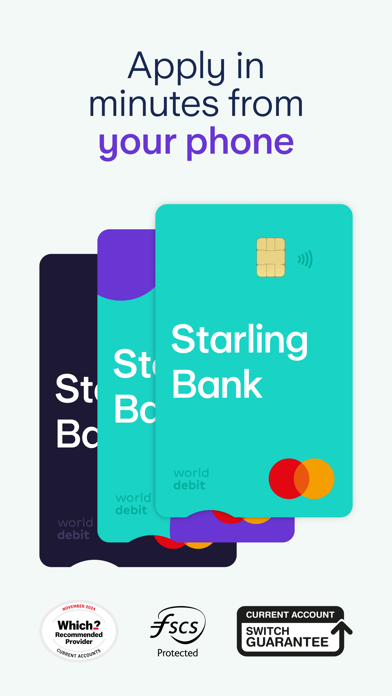 Screenshot #2 pour Starling Bank - Mobile Banking