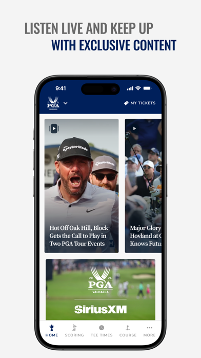 PGA Championships Official App Screenshot