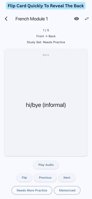 Flashcards with Audio screenshot 3
