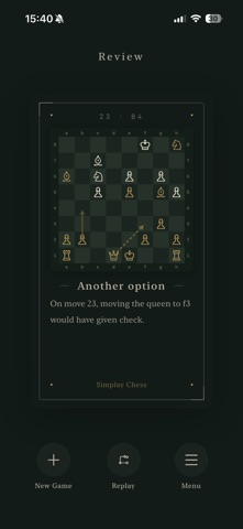 Simplay Chess: Review & Grow Screenshot 6 of 6