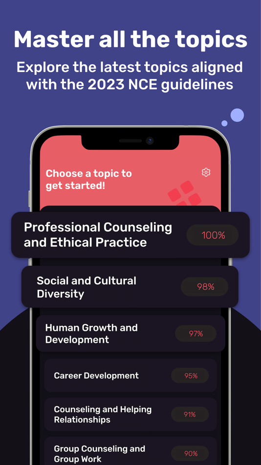 #4. NCE Exam Prep 2025 (iOS) Podle: KYLIEPREP