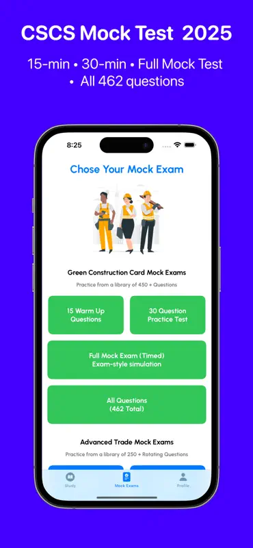 CSCS Mock Test & Study screenshot 1 of 9