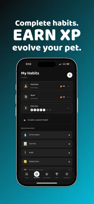HabiPet: Habit Evolution screenshot 3