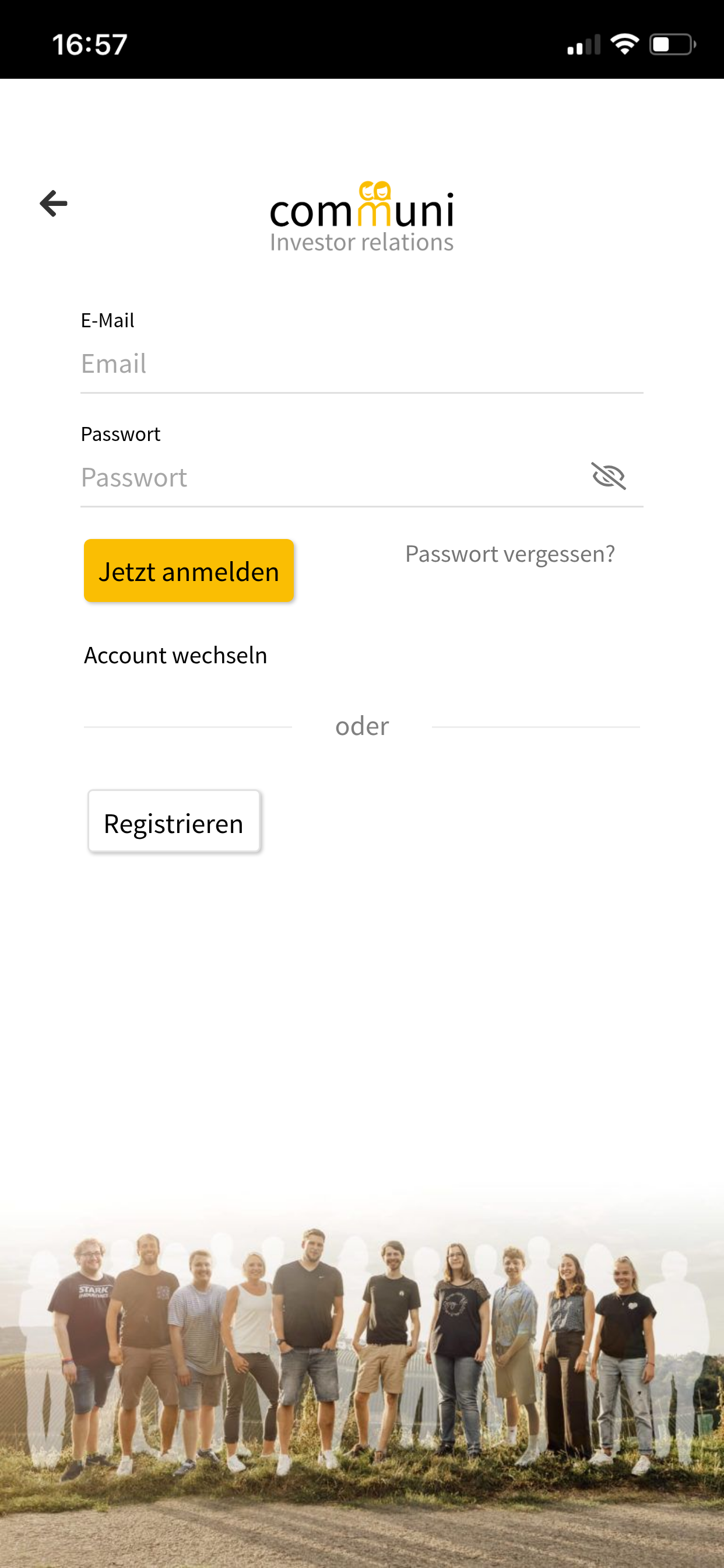 Communi Investor Relations screenshot 3