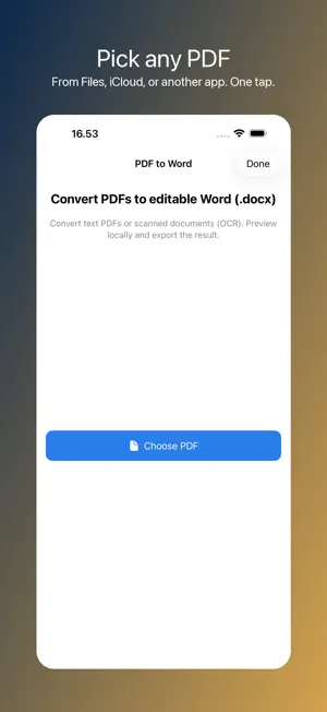 PDF to Word: Converter & OCR screenshot 2