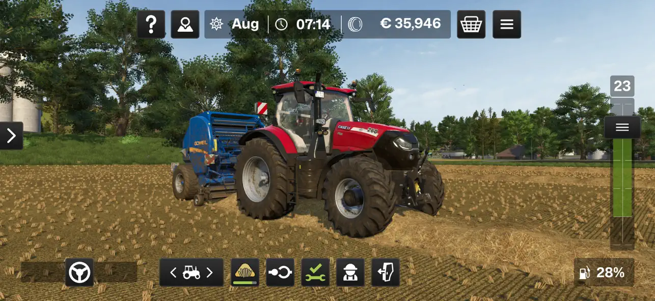 Farming Simulator 26 Mobile gameplay screenshot 9