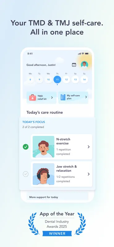 JawSpace: Your TMD Journey screenshot 1 of 10