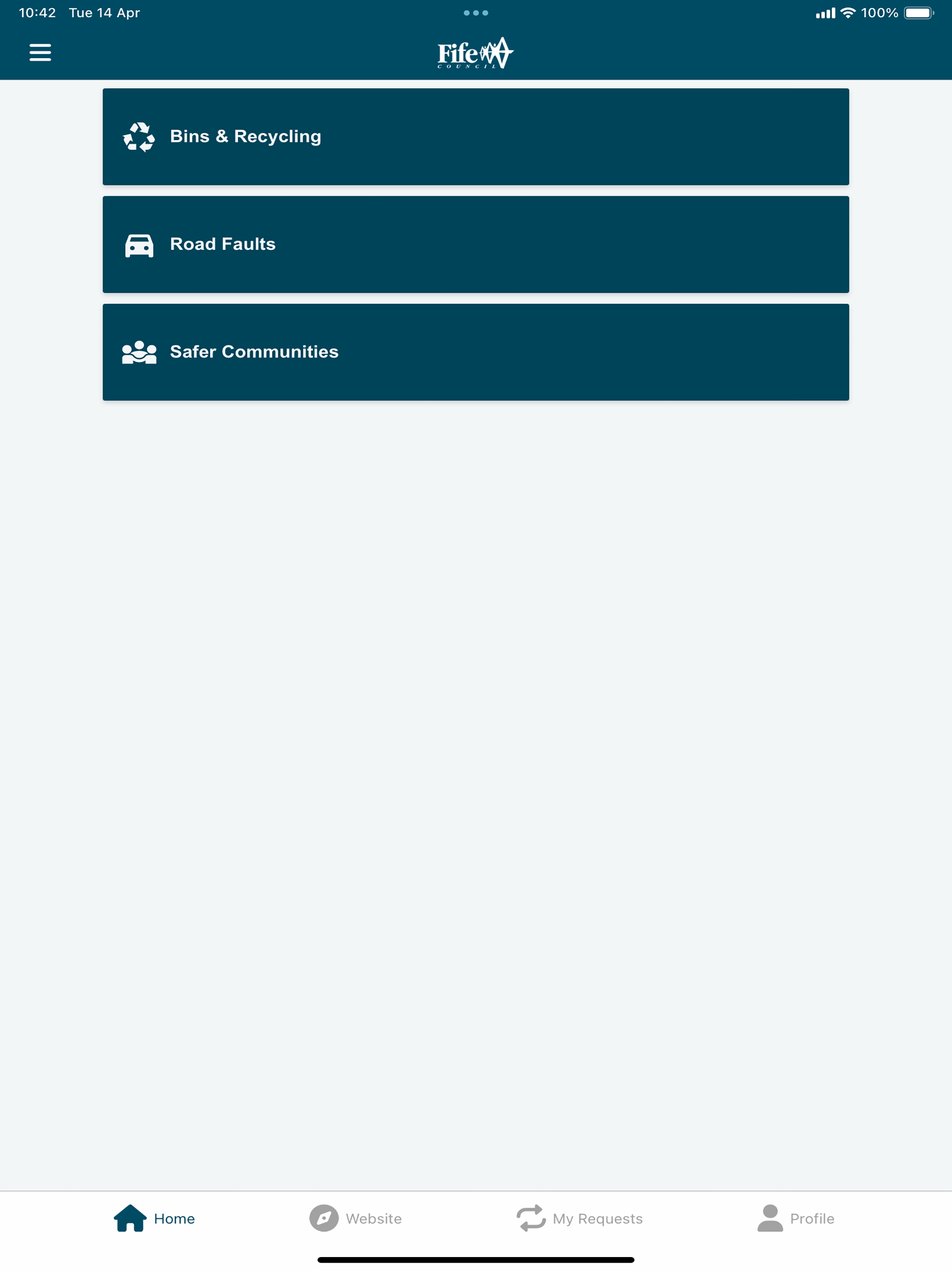 Fife Council screenshot 6