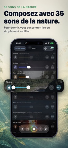 Oasis : Mixeur Sons Nature screenshot