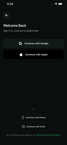 Splitminder screenshot 1