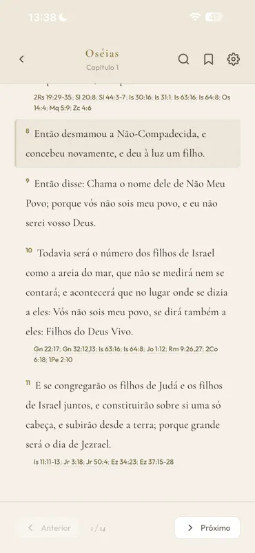 Septuaginta LXX em Portugues screenshot 7 of 8
