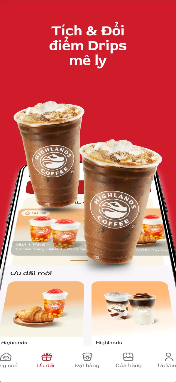 Screenshot #3 pour Highlands Coffee