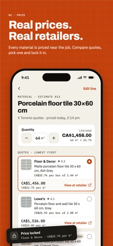 BidBud: Cost Estimator screenshot 3