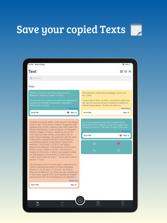 Screenshot #5 pour CopyBox – Clipboard Manager