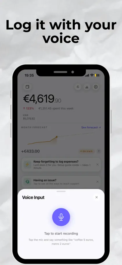 Screenshot 3 von 6 zu Lumi: Bills & Spending Log
