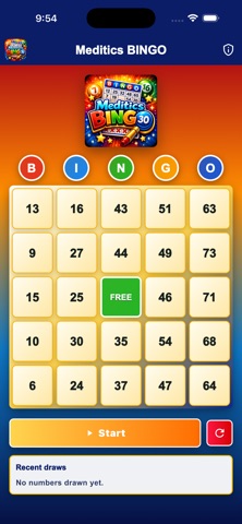 Meditics BINGO screenshot 1