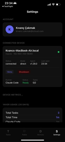 Yaver IO Screenshot 2 of 8