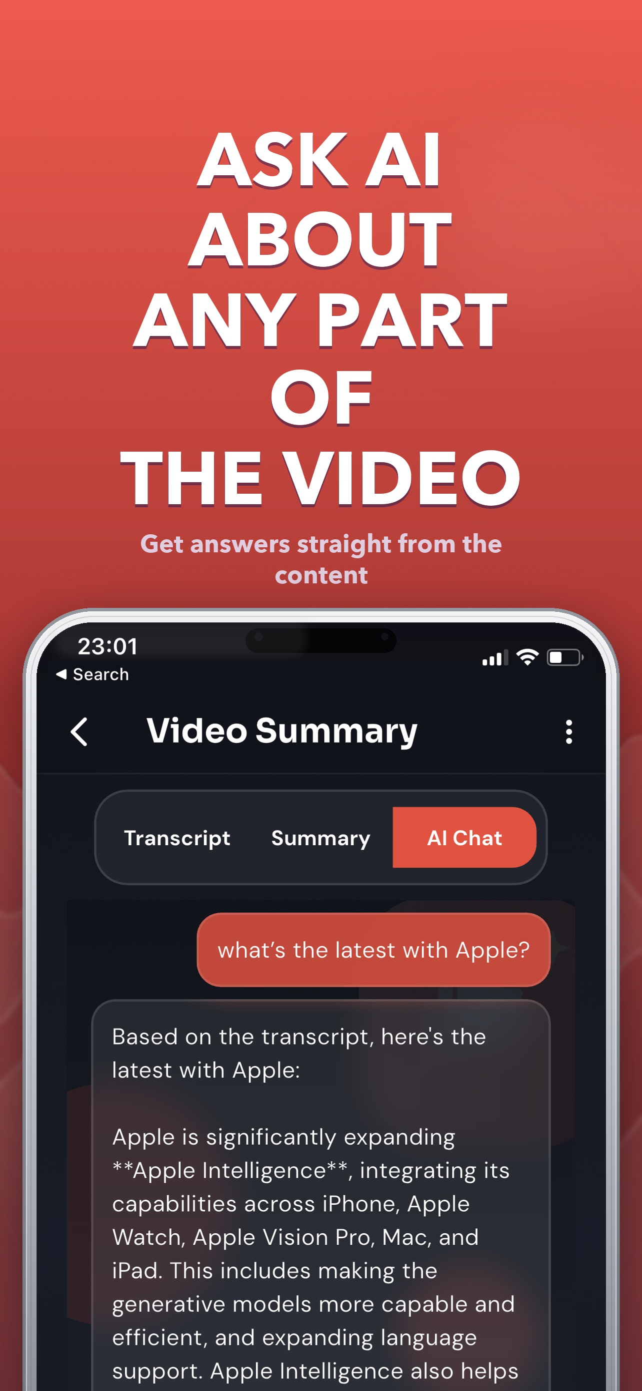 YuBrief: AI YouTube Summarizer screenshot 2