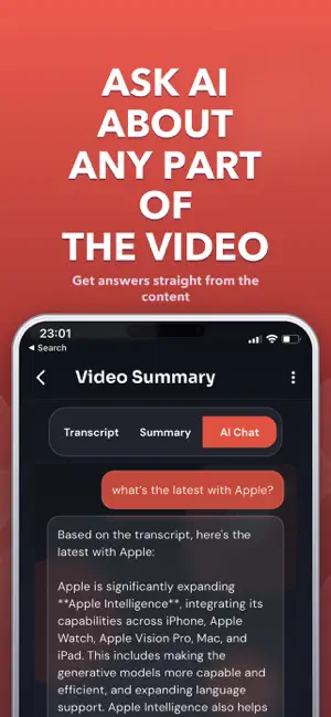 YuBrief: AI YouTube Summarizer screenshot 2