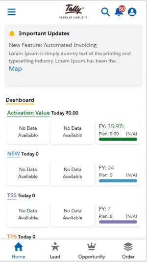 Tally Track 2.0 screenshot 1