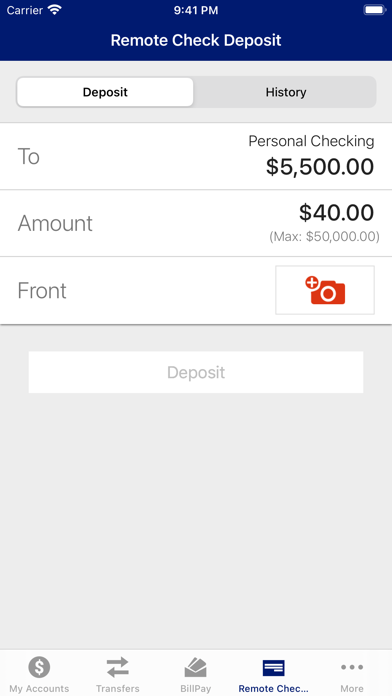 Y-12 Federal Credit Union Screenshot
